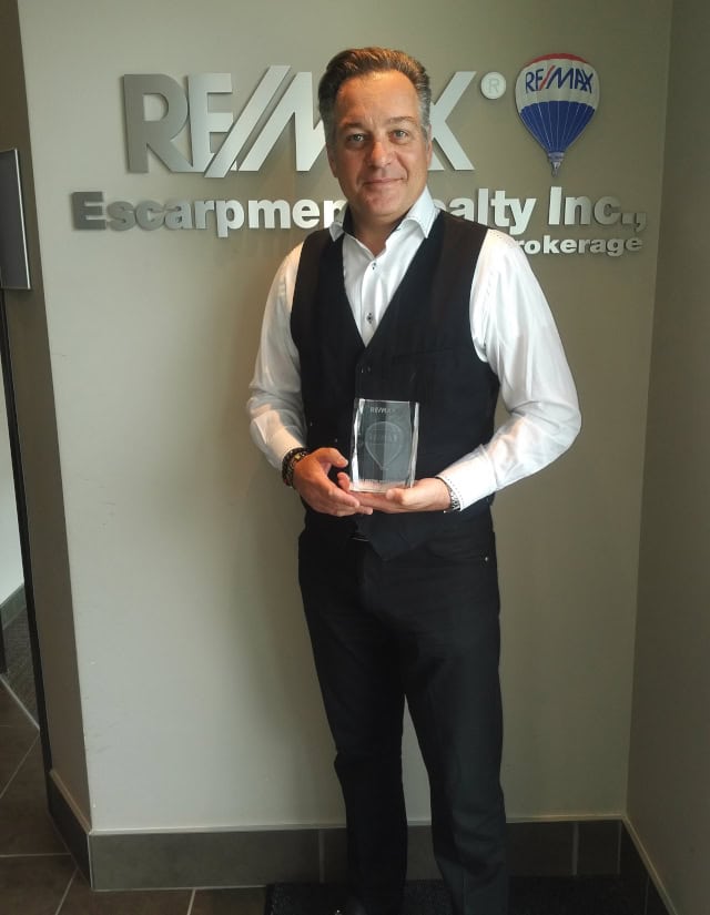 Frank Salvatore LifeTime Achievment Award for REMAX